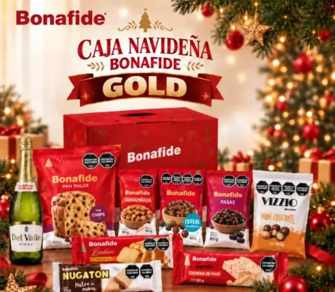 Caja Navideña Gold